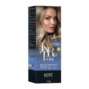 Tonalizante Banho De Brilho Keraton 100g Platina - Kert