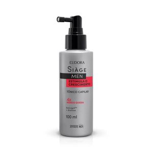 Tonico Capilar Men 100ml Estimula o Crescimento - Eudora Siage