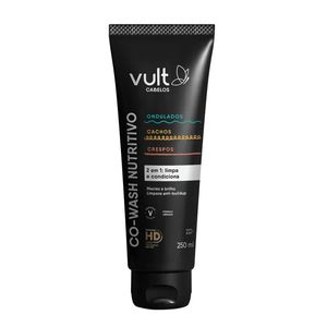 Co Wash Nutritivo 250ml Ondulados Cachos e Crespos - Vult Cabelos