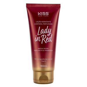 Loção HIdratante 180ml Lady In Red - Kiss Ny