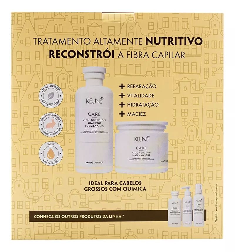 Kit-Shampoo-300ml---Mascara-200ml-Vital-Nutrition-Keune-802381