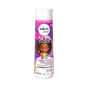 Condicionador 300ml S.O.S Cachos Kids Super Óleos - Salon Line