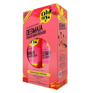 Kit Shampoo 500ml + Condicionador 300ml Desmaia Sem Do Nem Piedade - Oh My