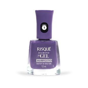 Esmalte Diamond Gel Cremoso 9,5ml Rooftop em Nova York - Risque
