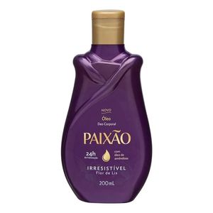 Oleo De Amendoas 200ml Irresistivel - Paixao