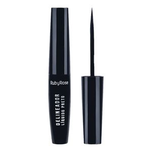 Delineador Liquido 5,8ml Preto - Ruby Rose