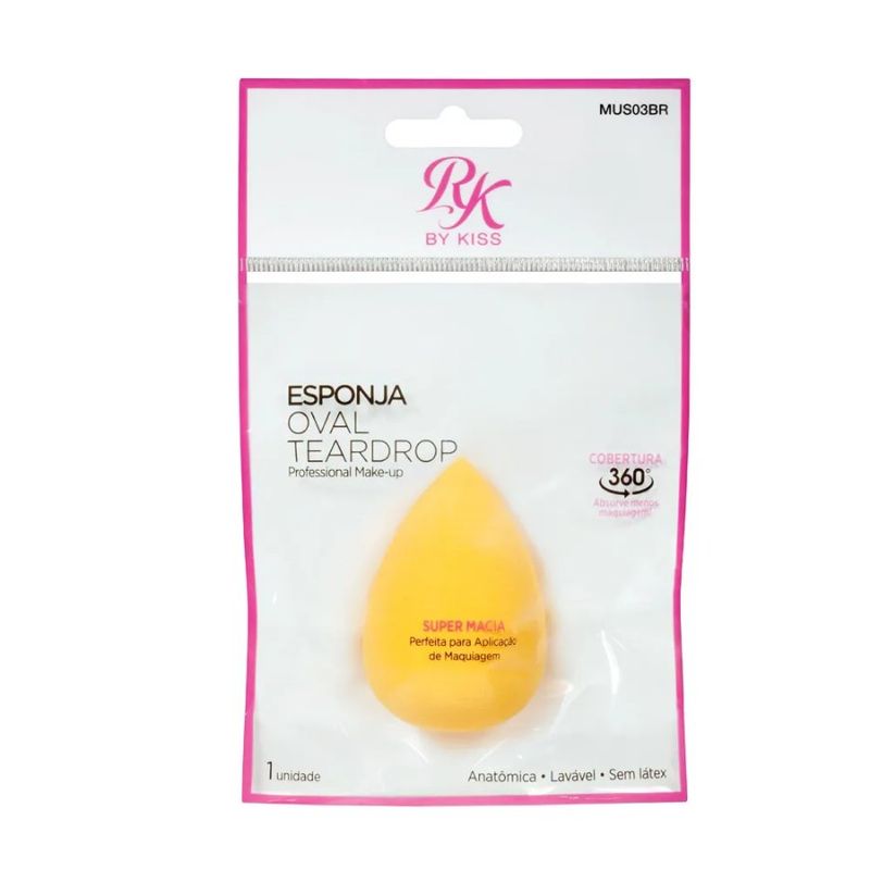 Esponja-De-Maquiagem-Blending-Oval-Teardrop---Ruby-Kisses-613363