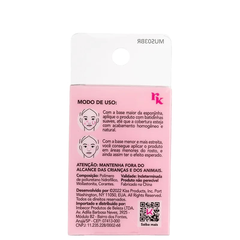 Esponja-De-Maquiagem-Blending-Oval-Teardrop---Ruby-Kisses-613363