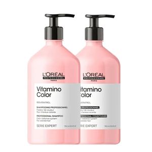 Kit Condicionador 750ml + Shampoo 750ml Vitamino Color - Loreal Profissional