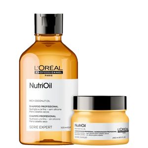 Kit Mascara 250ml + Shampoo 300ml Nutri Oil - Loreal Profissional