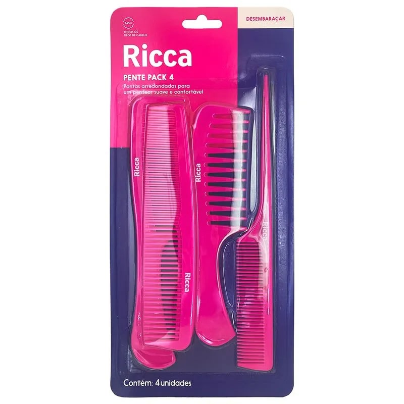 Kit-Com-04-Pentes-Basic-Ref.-1004---Ricca-798093