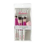 Kit-de-Pinceis-Para-Maquiagem-No-Rosto---Ruby-Kisses-804174