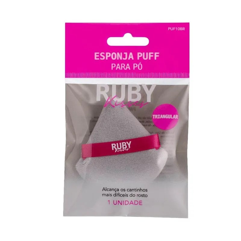 Esponja-Puff-Para-Po-Triangular-Cinza-e-Rosa---Ruby-Kisses-804158