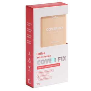 Base Liquida Cover Fix D2 Claro - Dailus