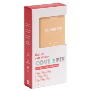 Base Liquida Cover Fix D3 Claro - Dailus