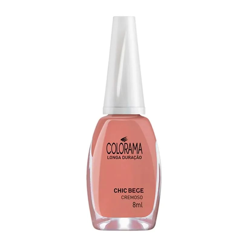 Esmalte-Cremoso-8ml-Chic-Bege---Colorama-106070