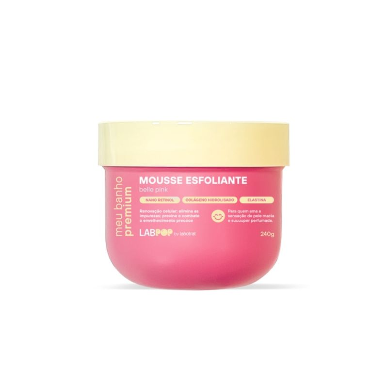 Mousse-Esfoliante-240g-Belle-Pink-LabPop---Labotrat-805440