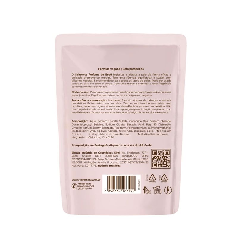 Refil-Sabonete-Liquido-400ml-Perfume-de-Bebe---Hidramais-798289
