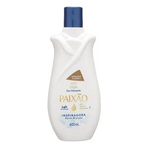 Hidratante Corporal 400ml Inspiradora Rosas Brancas - Paixao