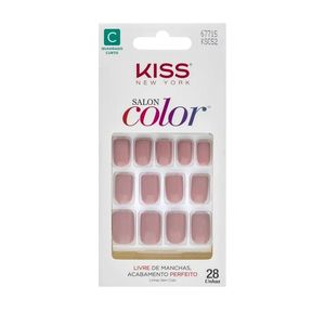 Unhas Posticas Salon Beautiful KSC52BR - Kiss Ny