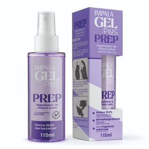Prep Higienizador 115ml Gel Plus - Impala
