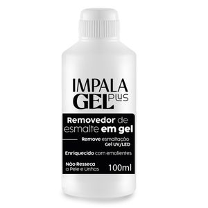 Removedor de Esmalte Em Gel 100ml Gel Plus - Impala