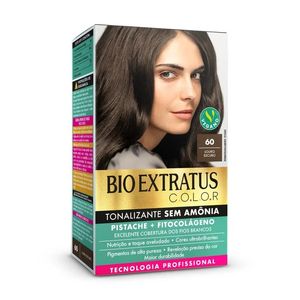 Kit Tonalizante 135g 60 Louro Escuro - Bio Extratus