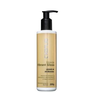 Leave-In 200g Blonde Vibrant Gloss - C.Kamura