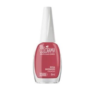 Esmalte Cremoso 8ml Rosa Queimado - Colorama