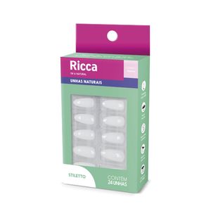 Unhas Naturais Stiletto Ref. 2278 - Ricca