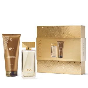 Kit Diva Colonia 100ml + Hidratante 200ml - Eudora