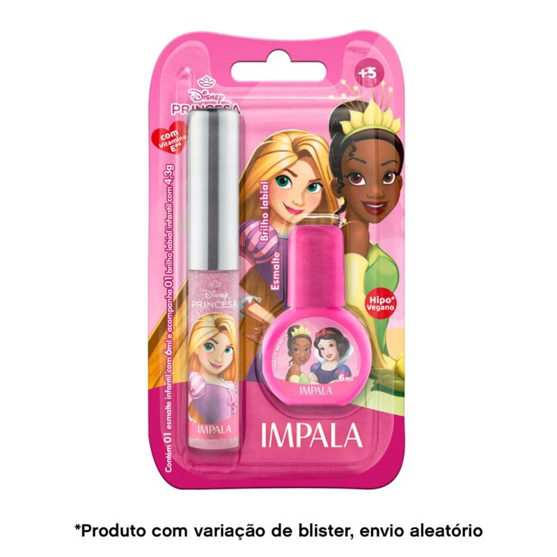 Kit-Infantil-Princesas-Esmalte-e-Brilho-Labial-Tutti-Frutti---Impala-805102