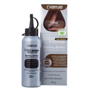 Tonalizante Color Intense 100g Caribe Castanho Escuro - C.Kamura