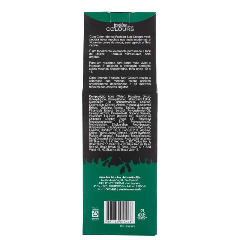 Tonalizante-Fashion-Star-Colours-100g-Intense-Green---C-Kamura-739081