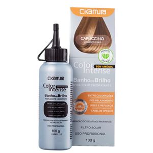 Tonalizante Color Intense 100g Capuccino Castanho Claro - C.Kamura