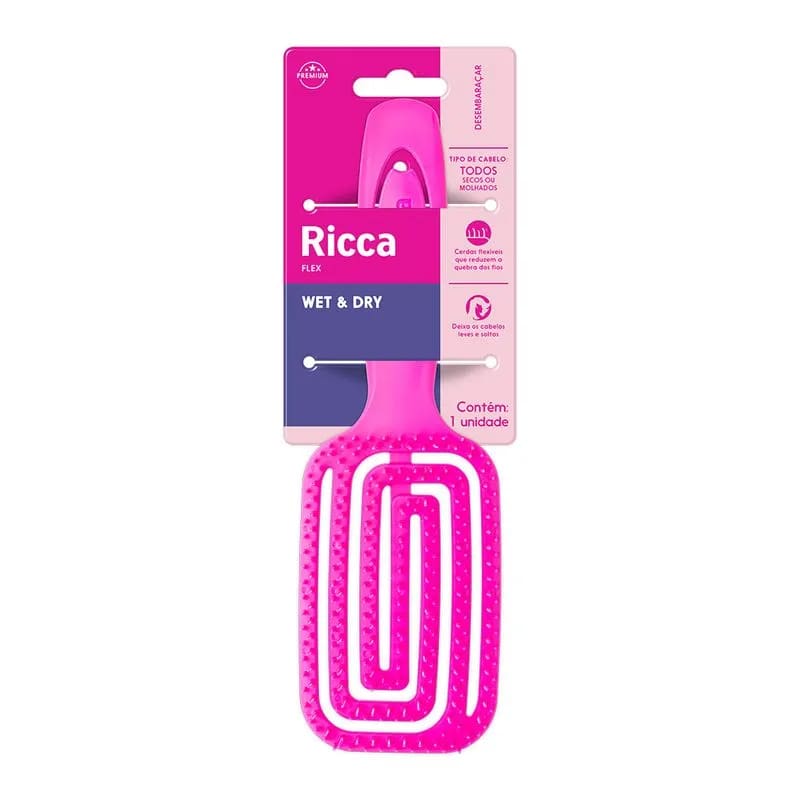 Escova-Flex-Wet-e-Dry-Rosa-Ref.-812---Ricca-806741