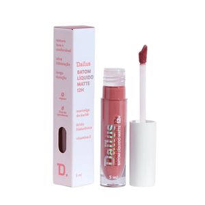 Batom Liquido Matte12h 5ml Nude - Dailus