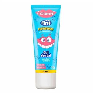 Gel Dental Fini 70g Dentaduras - Carmed
