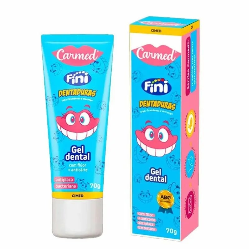 Gel-Dental-Fini-70g-Dentaduras-Com-Fluor---Carmed-807021