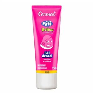 Gel Dental Fini 70g Beijos Carmed