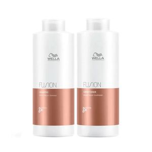 Kit Condicionador 1lt + Shampoo 1lt Fusion - Wella Profissional