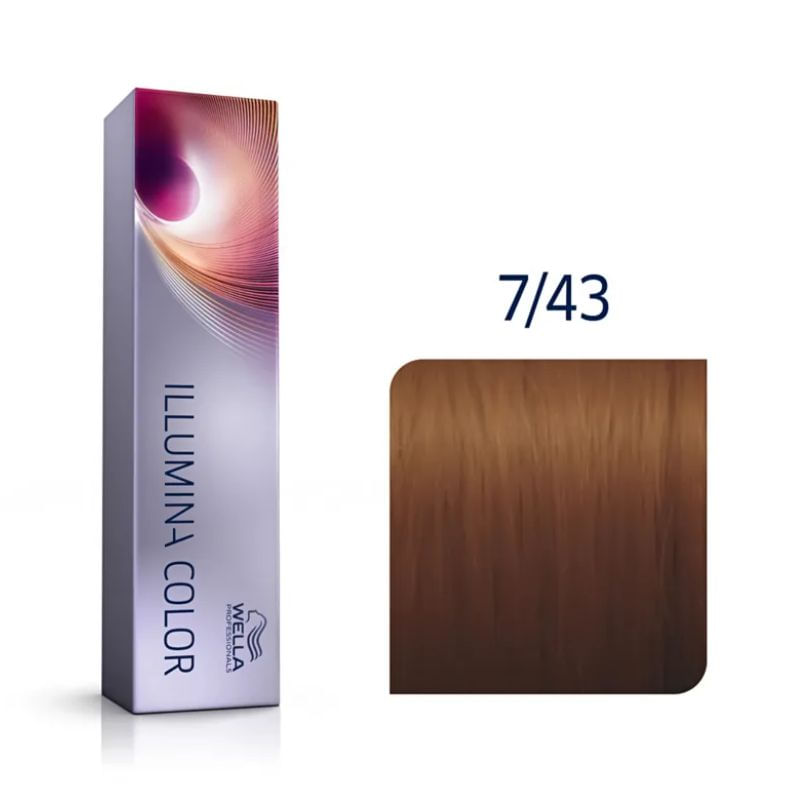 Tinta-Illumina-Color-60ml-743-Louro-Medio-Vermelho-Dourado---Wella-Profissional-702056