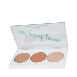 Paleta Bff Cor 02 Contorno, Blush e Iluminador - Vizzela