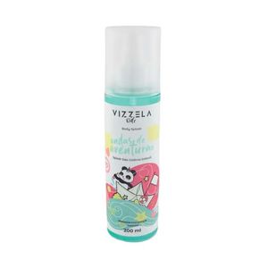 Body Splash Deo Colonia Infantil 200ml Ondas de Aventura - Vizzela