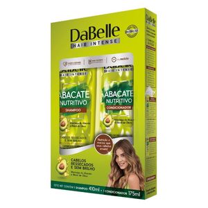 Kit Shampoo 410ml + Condicionador 175ml Abacate Nutritivo - DaBelle