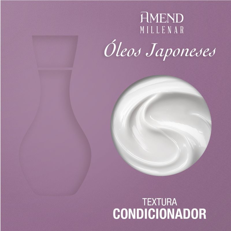 Condicionador 300ml Millenar Oleos Japoneses - Amend