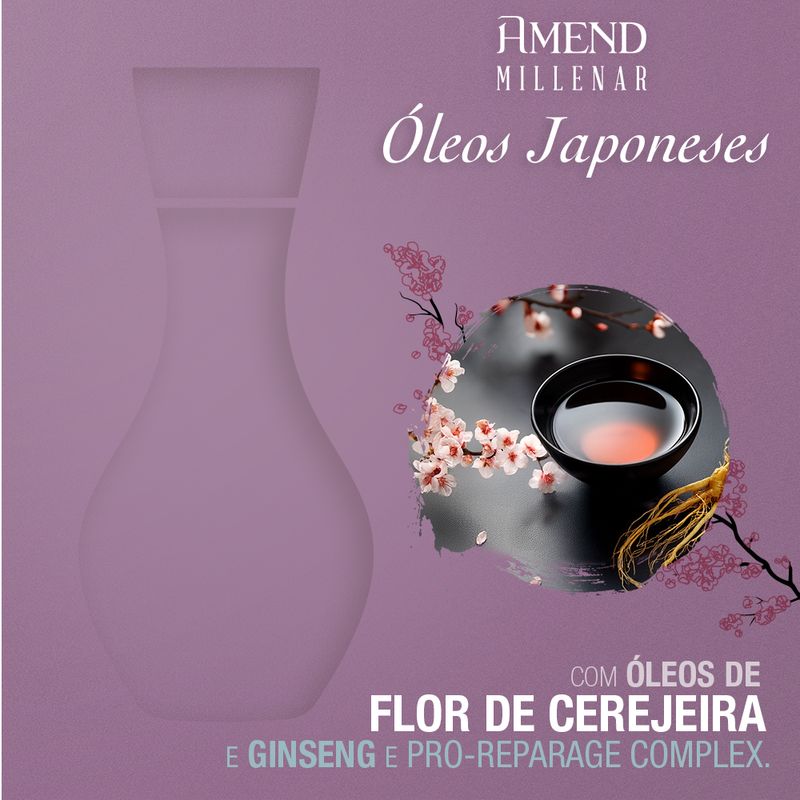 Condicionador 300ml Millenar Oleos Japoneses - Amend