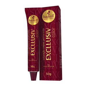 Tinta Excllusiv Color 50g 6.26 Louro Escuro Violeta Vermelho - Haskell