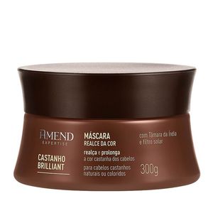 Mascara 300g Realce Da Cor Castanho Brilliant - Amend