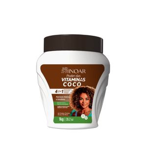 Creme 4 em 1 Poder das Vitaminas 1kg Coco - Inoar